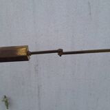 1970s brass floor lamp