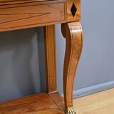 Console en Ronce de Noyer, époque Restauration – Début XIXe