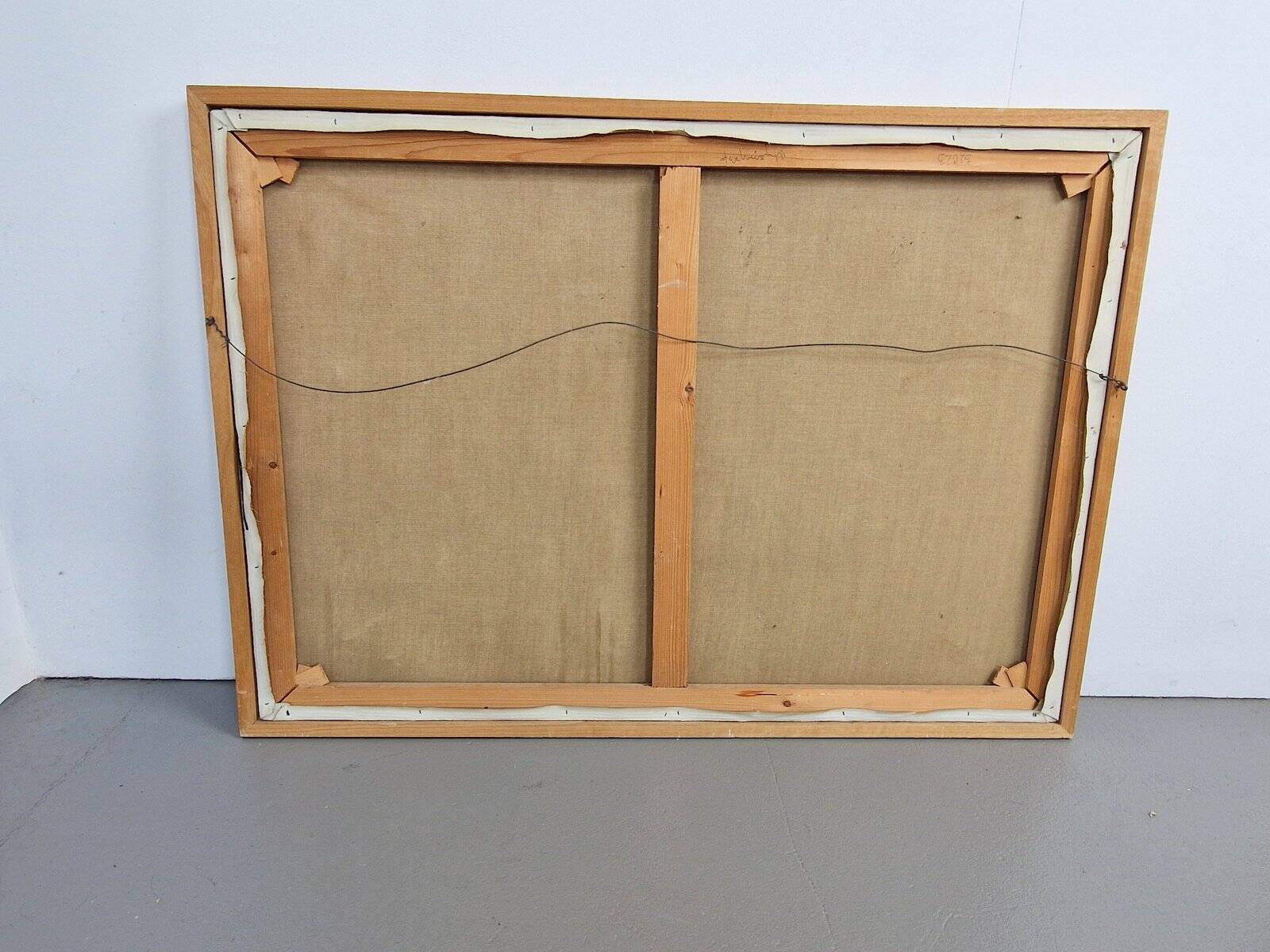 Harbor View, 1969, Acrylic on Canvas