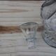 Élégante carafe en verre ciselé – style classique et raffiné