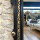 Antique Napoleon III mirror 124.5cm/83.5cm
