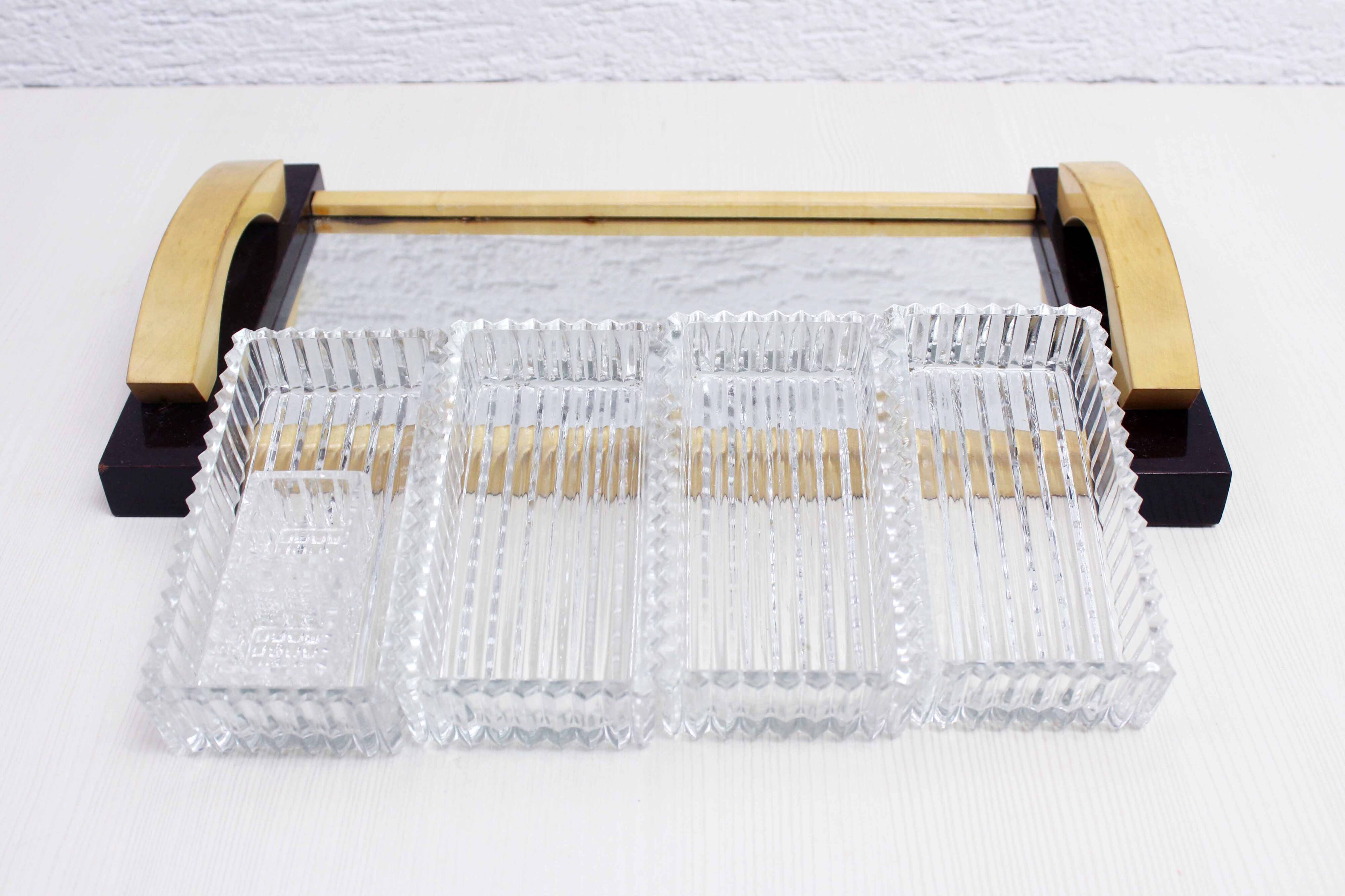 ART Deco mirror tray