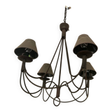Wrought iron chandelier