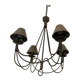 Wrought iron chandelier