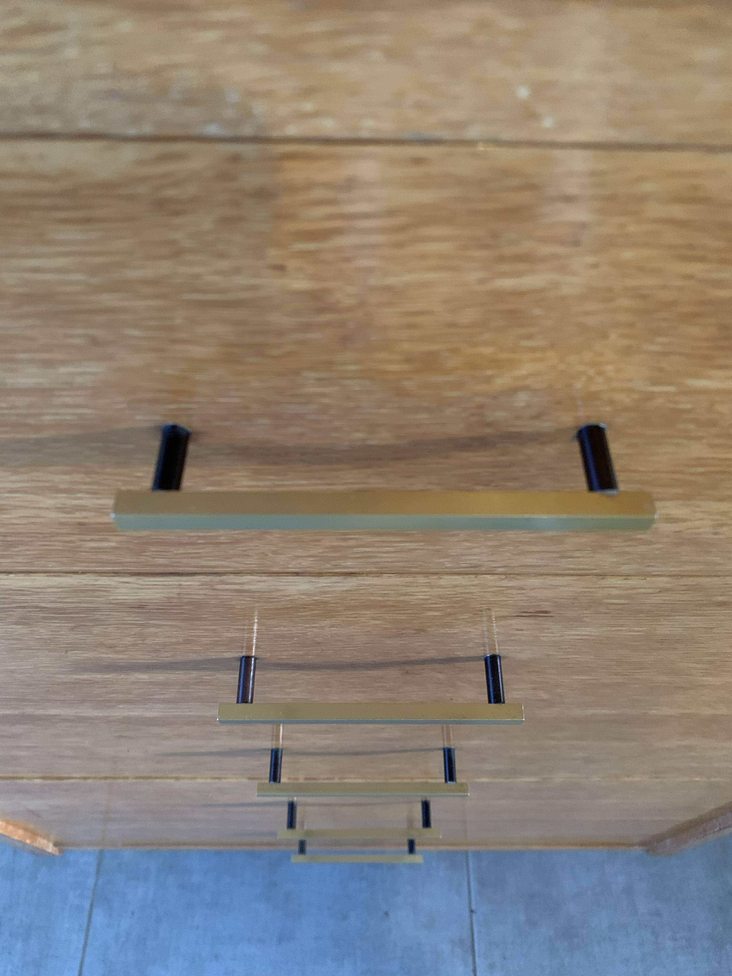 Vintage oak chiffonier from the 1950s