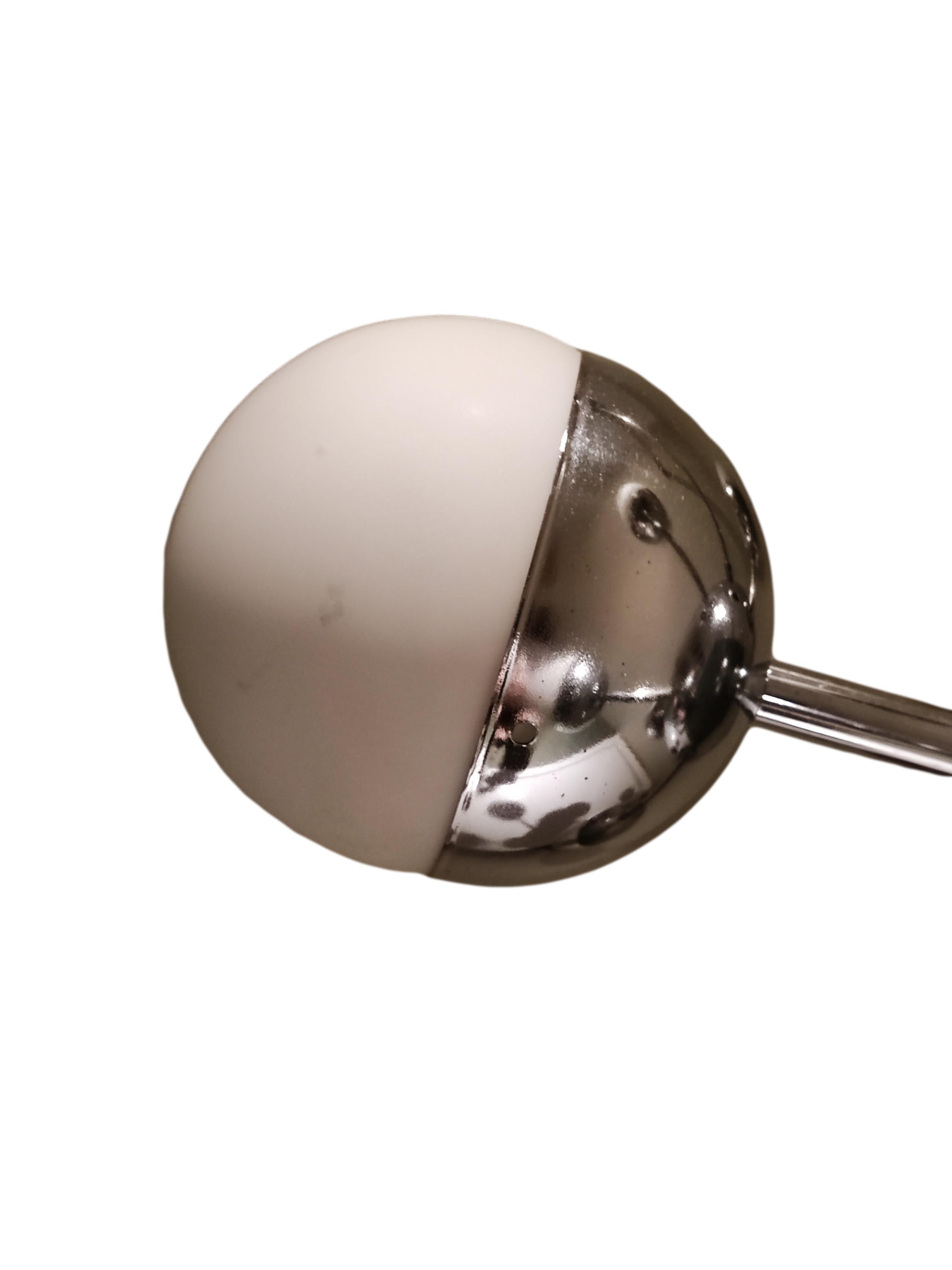 Sputnik chrome chandelier, 1960