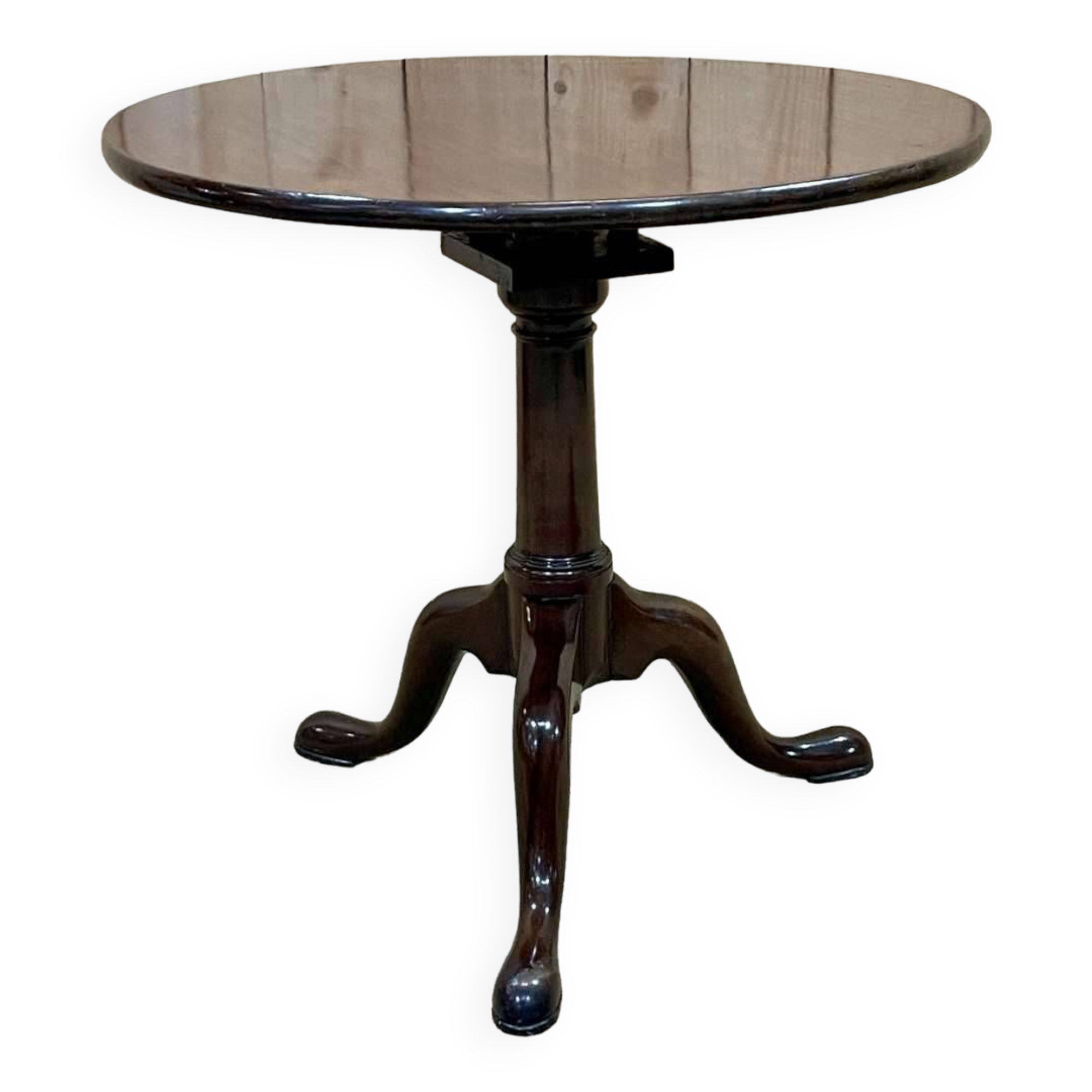 Victorian mahogany pedestal table 19th century