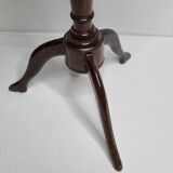 Tripod wooden gueridon, wine table type, English style, 29 cm top.