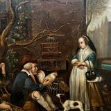 Old painting.
