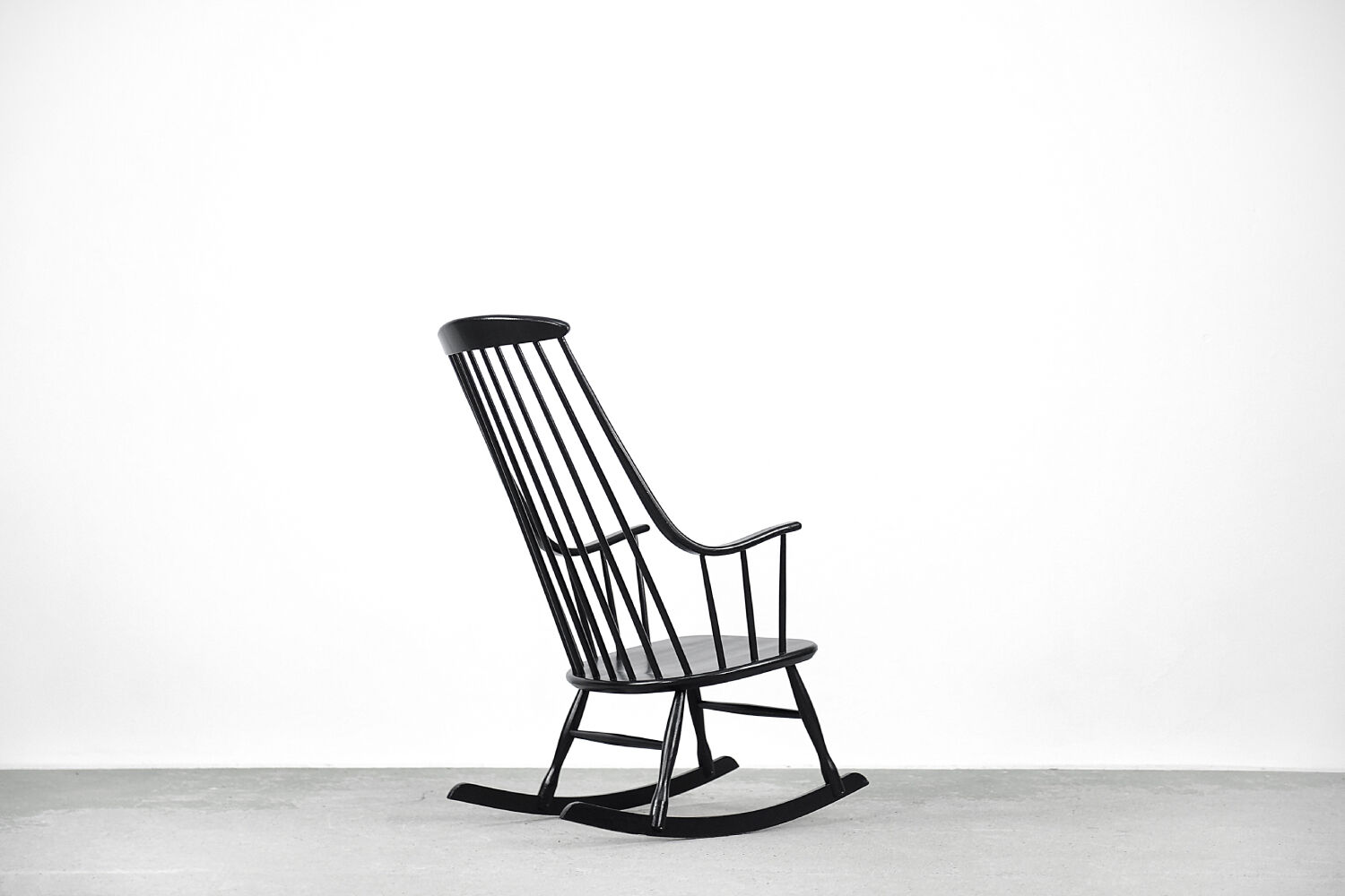 Rocking chair Grandessa by Lena Larsson for Nesto, 1960s