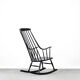Rocking chair Grandessa de Lena Larsson pour Nesto, années 1960