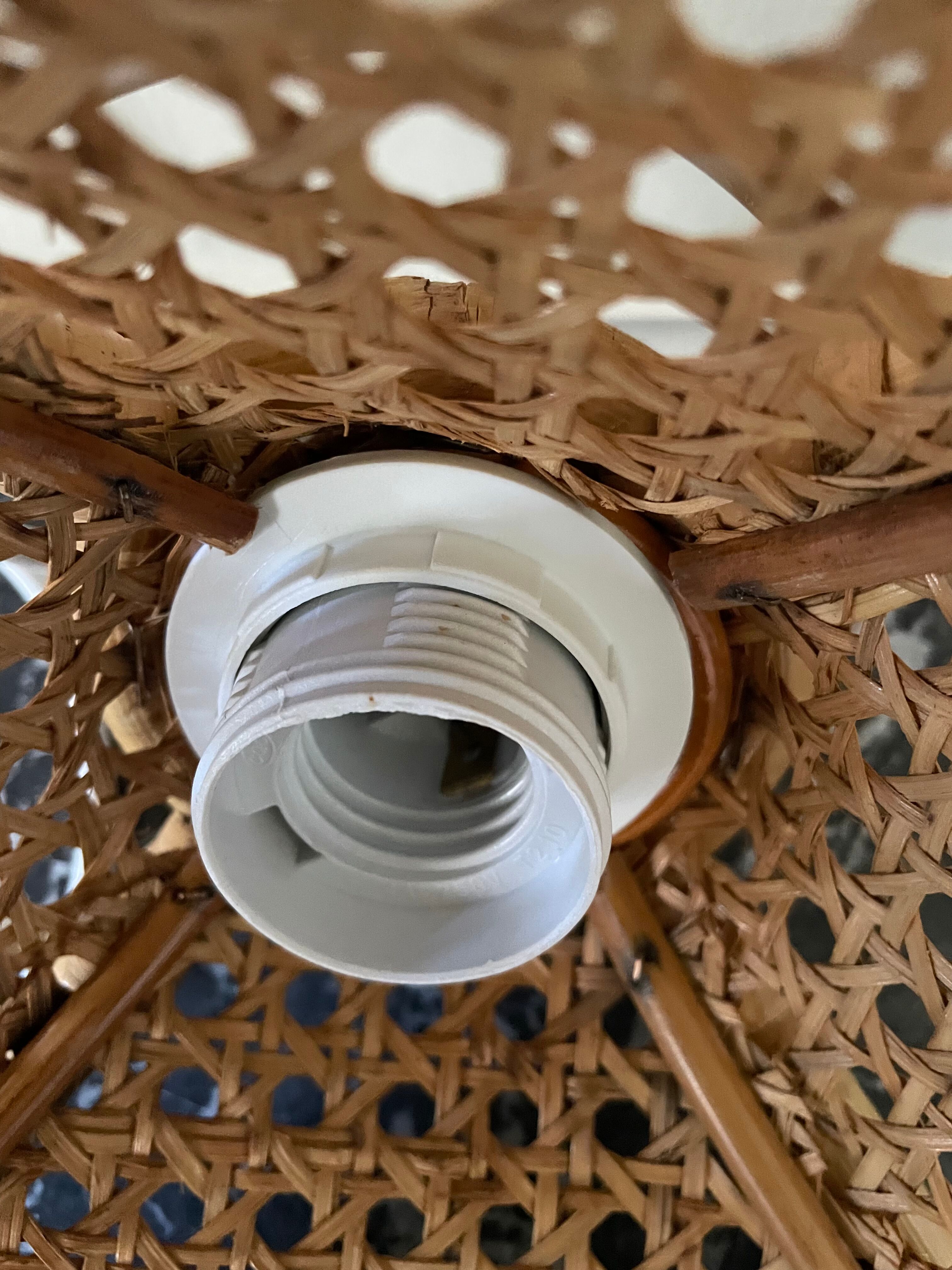 Canning and rattan suspension