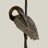 Bronze heron table lamp 1950’s