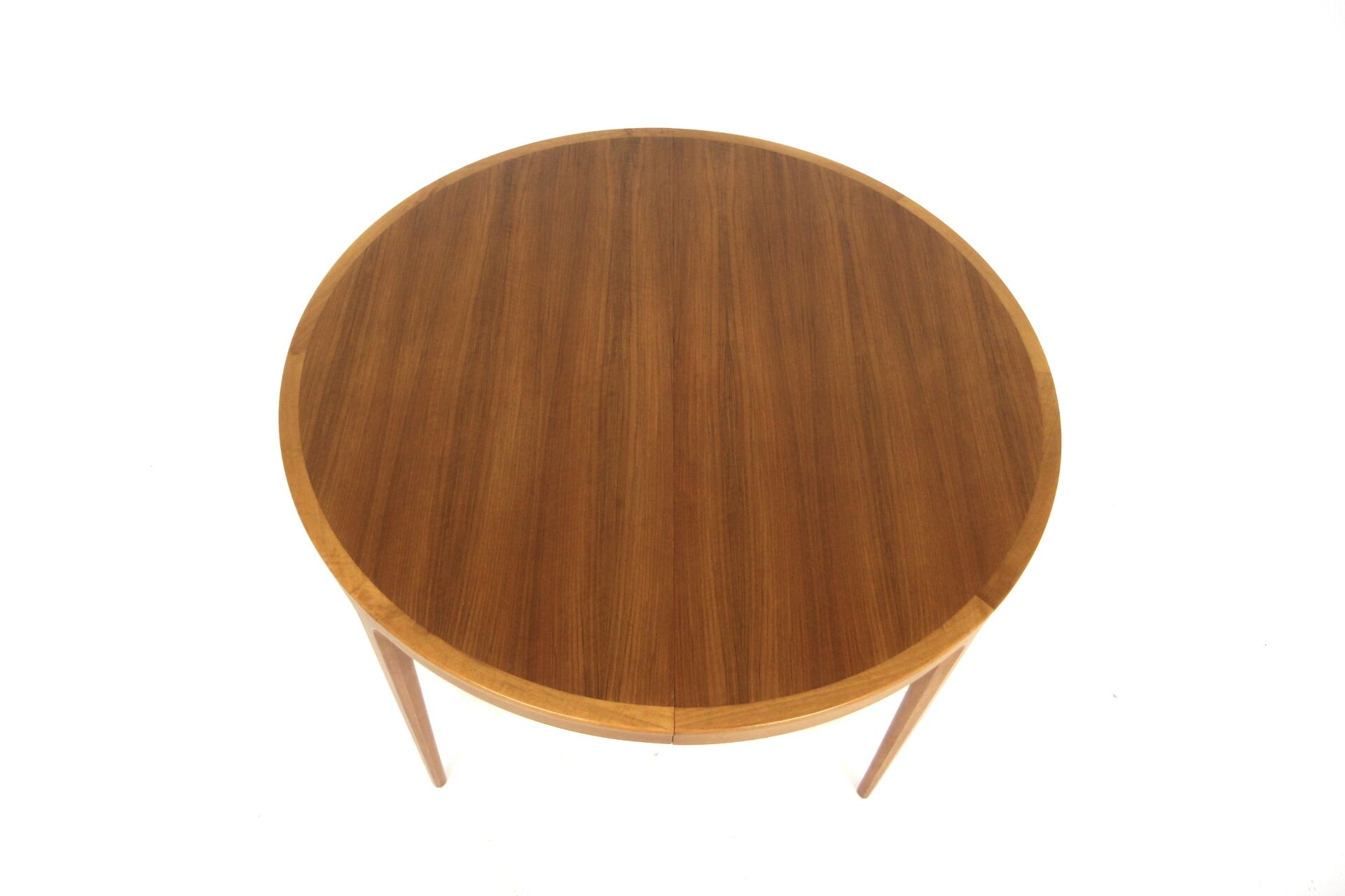 Walnut dining table, "Facett 3-132" Bertil Fridhagen, Sweden, 1960