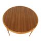 Walnut dining table, "Facett 3-132" Bertil Fridhagen, Sweden, 1960