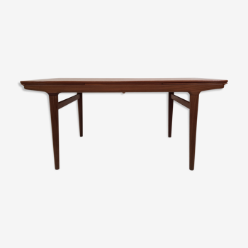 Vintage teak extendable table by Johannes Andersendes 1960