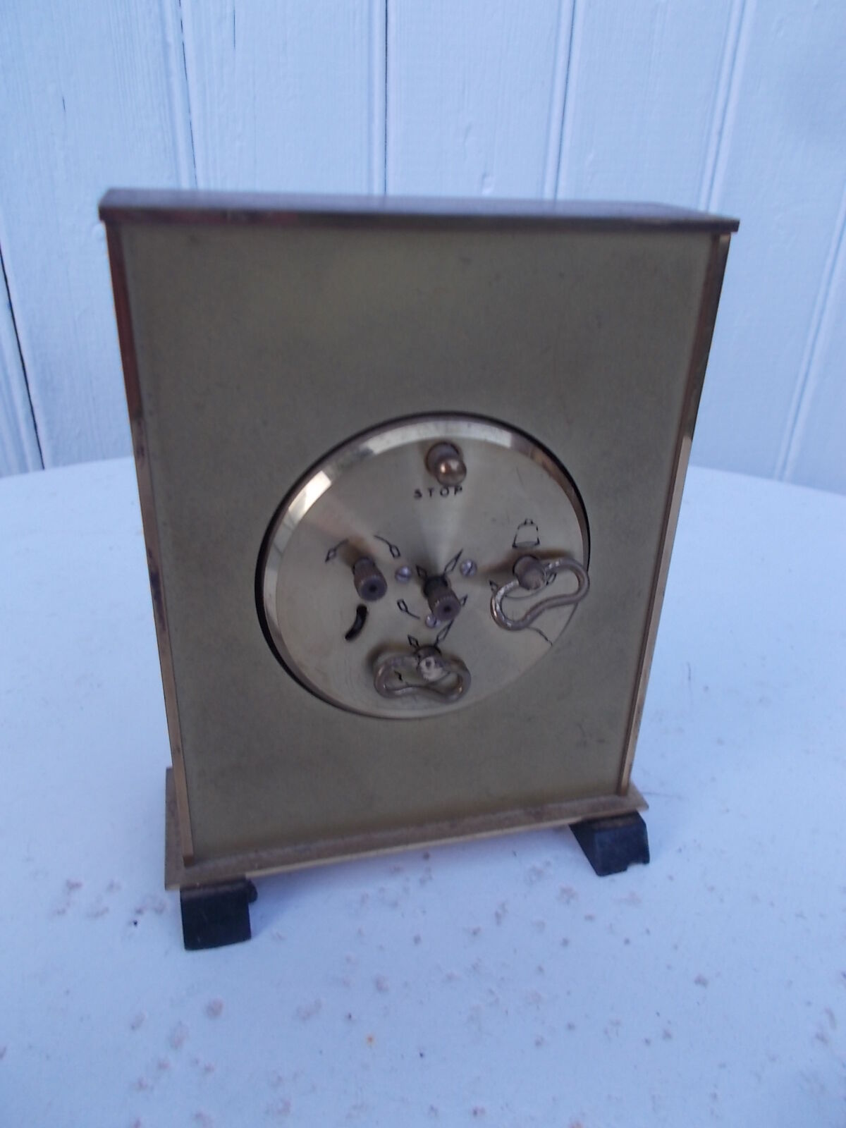 Jaz brass alarm clock