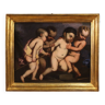 17th century Italian school painting, cherub games