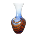 Large Vintage Pop Art Opaline Florence Vase Design 1970s, Italy