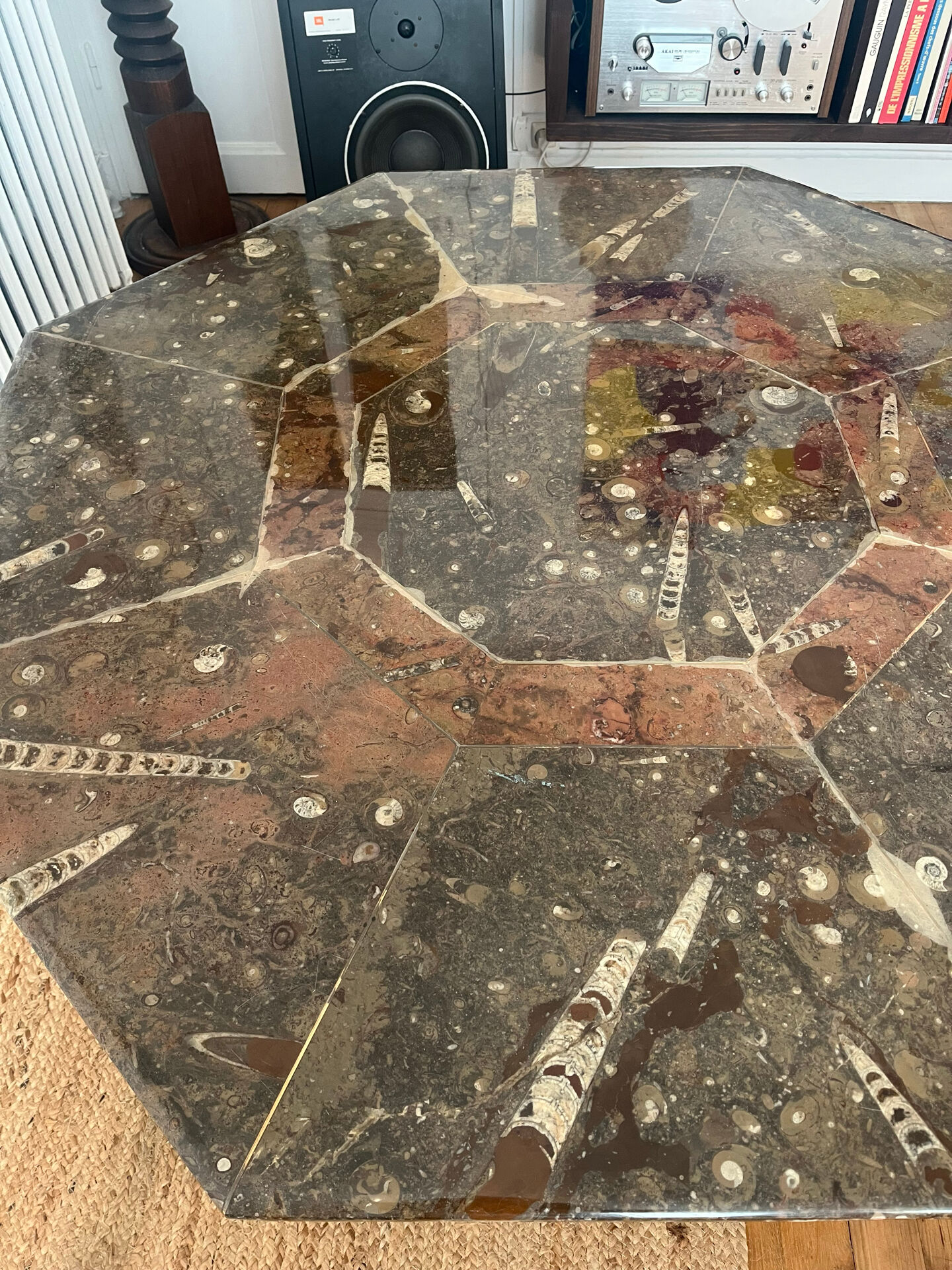 Table basse en marbre