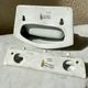 Soap holder and porcelain hook of Limoges Champs-Elysées vintage 60