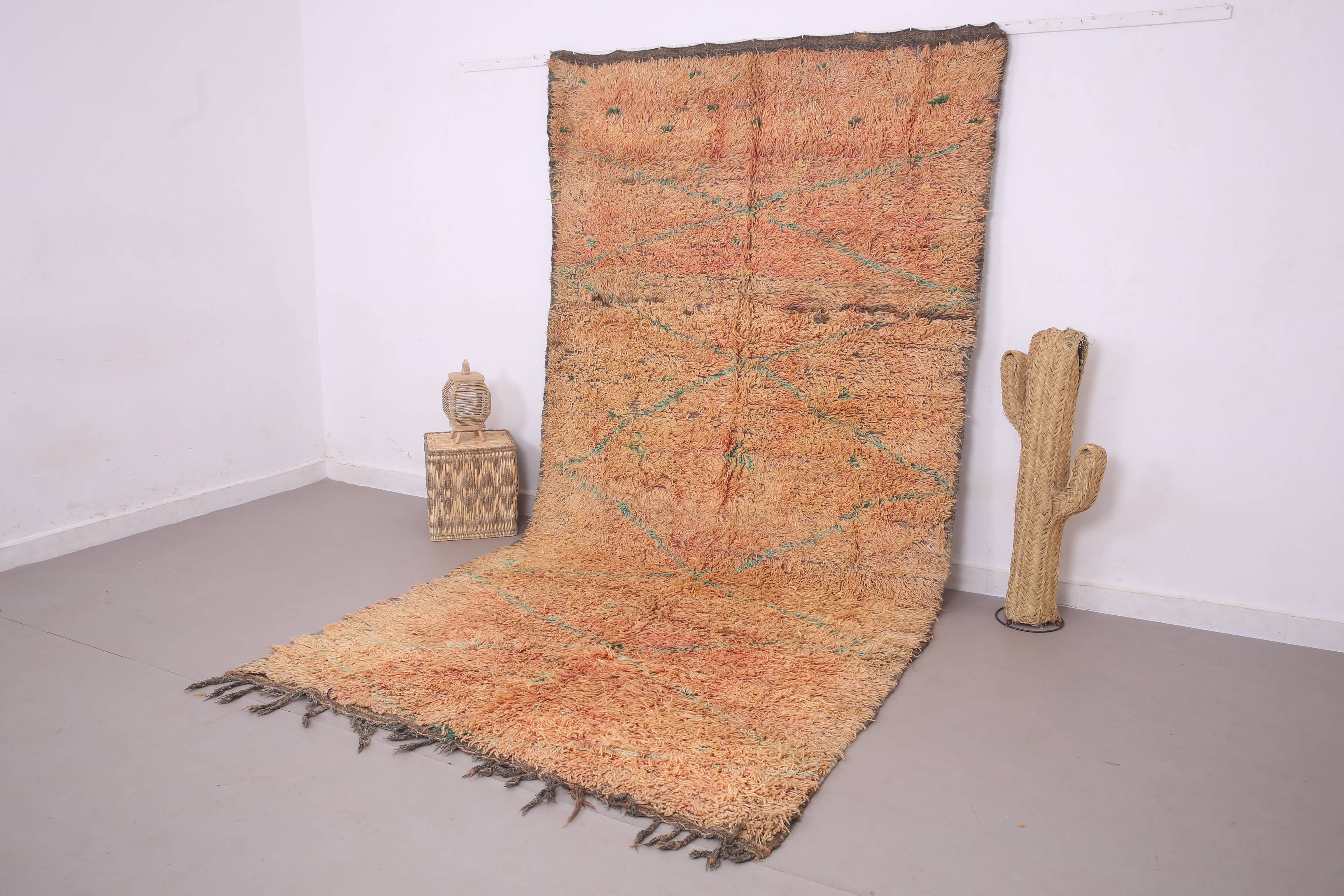 Authentic Boujaad Rug Morocco 180 x 362 cm – Vintage Handmade Wool Piece