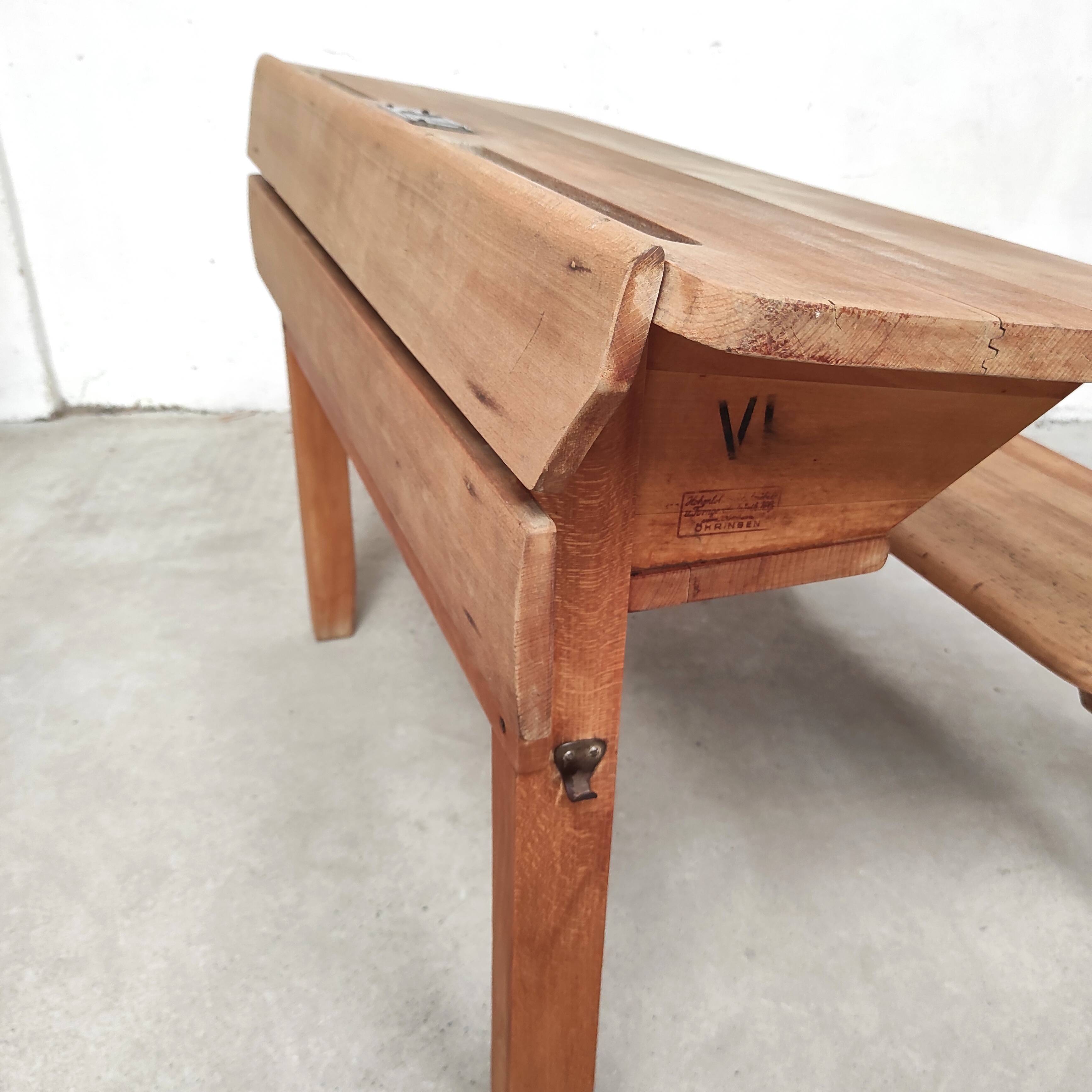 Old school desk, 1940