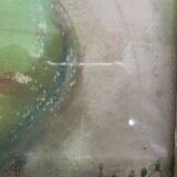 Table countryside landscape year 1970 signed