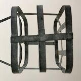 Antique zinc bottle holder