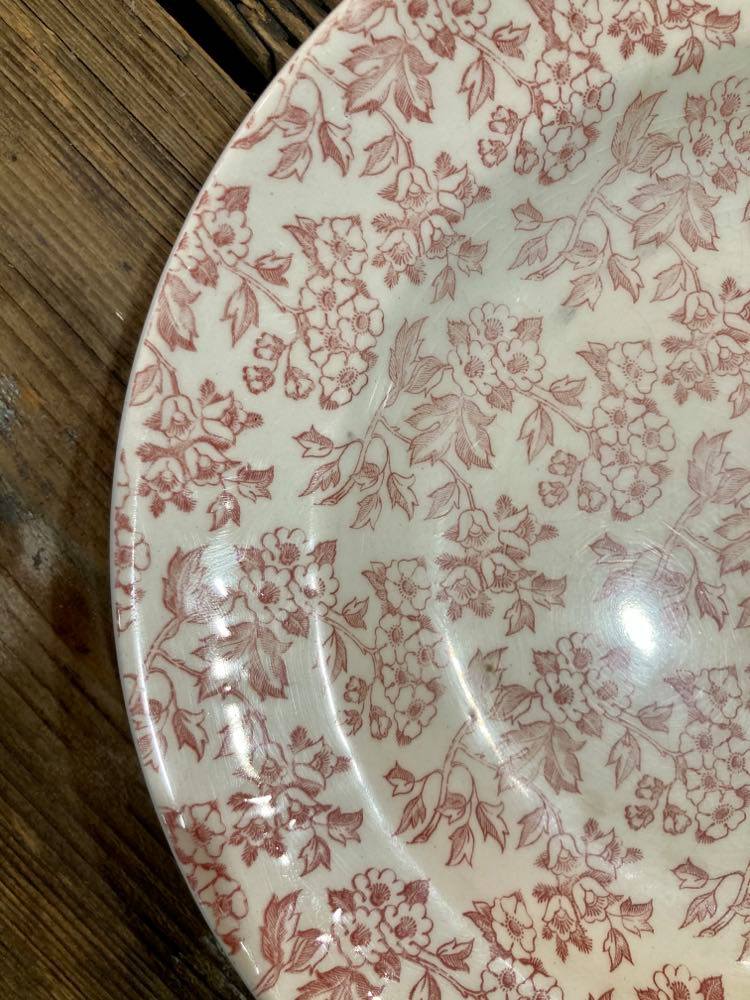 Lot of 5 plates Red Gien