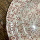 Lot of 5 plates Red Gien