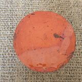 Glazed terracotta vase