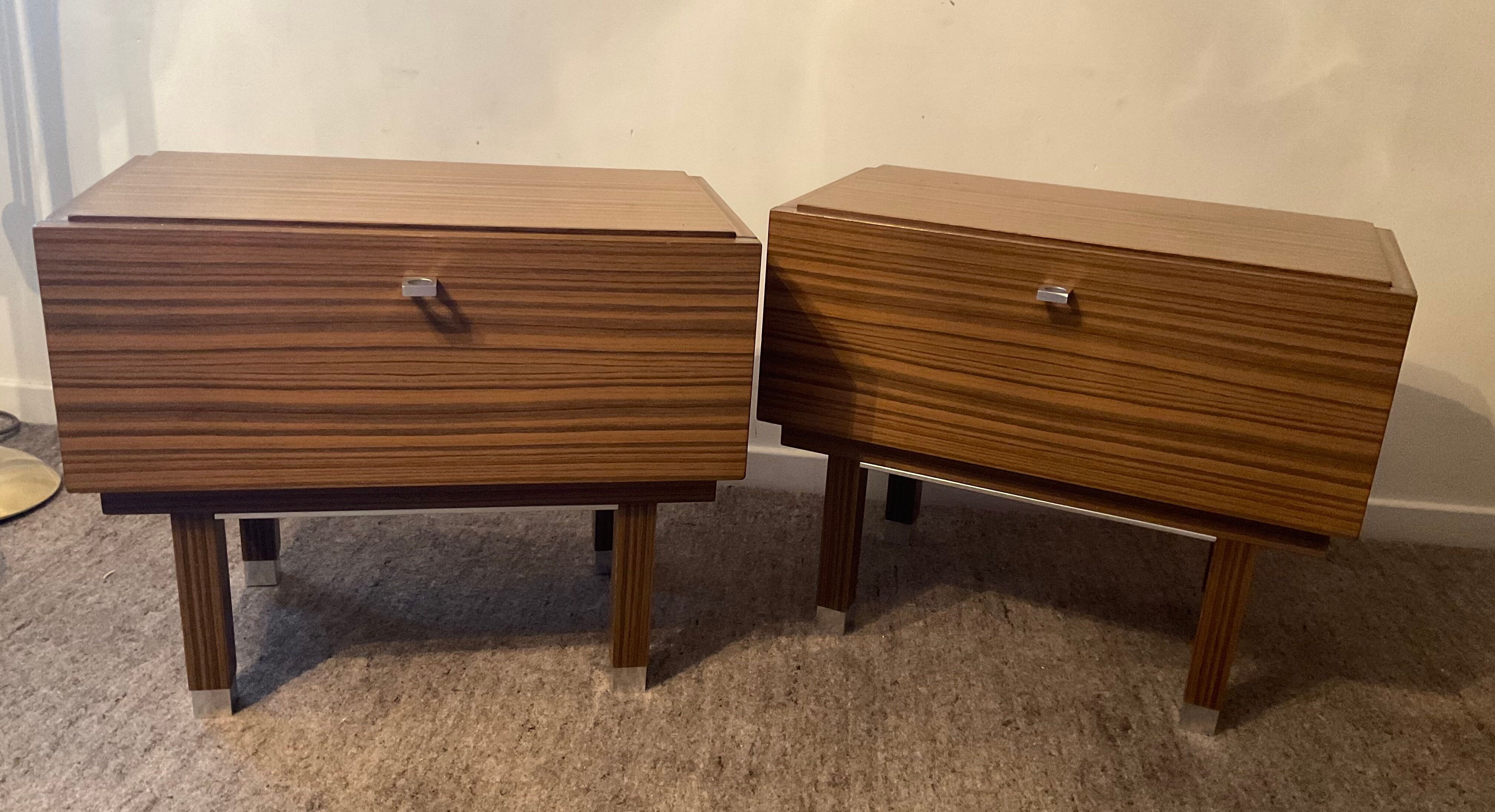 Pair of vintage bedside tables from the 60s-70s