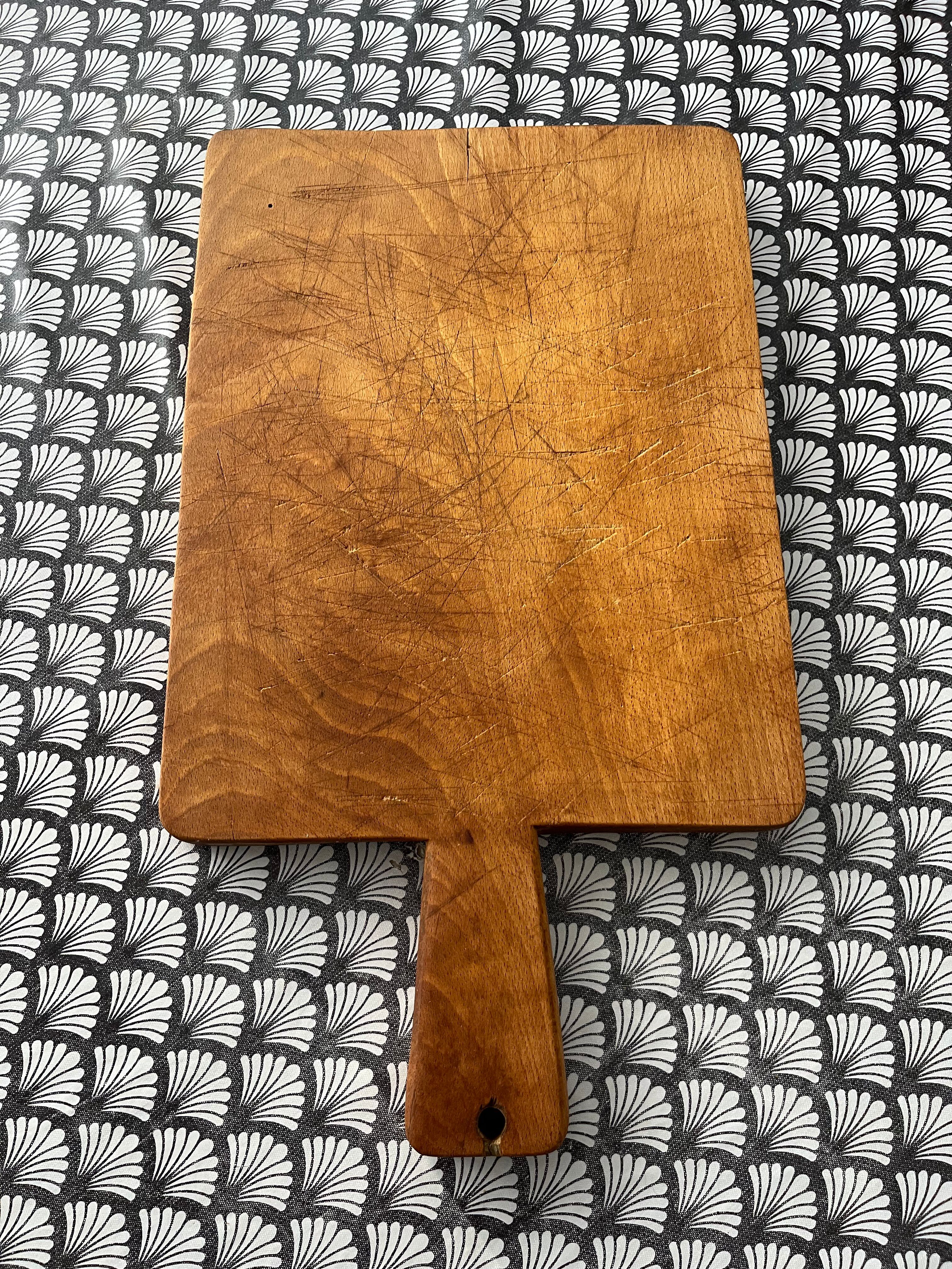 Old wooden cutting board
