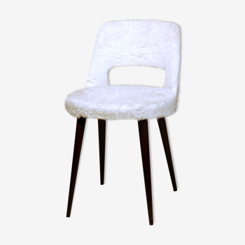 Chaise "moumoute" baumann n°845 g2 années 60