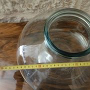Grand vase, bonbonne en verre