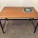 Vintage coffee table in wood and metal years 60/70