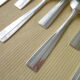24 Table covers, silver metal housewife GOLD DAR