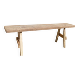 Small wooden bench