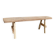 Small wooden bench