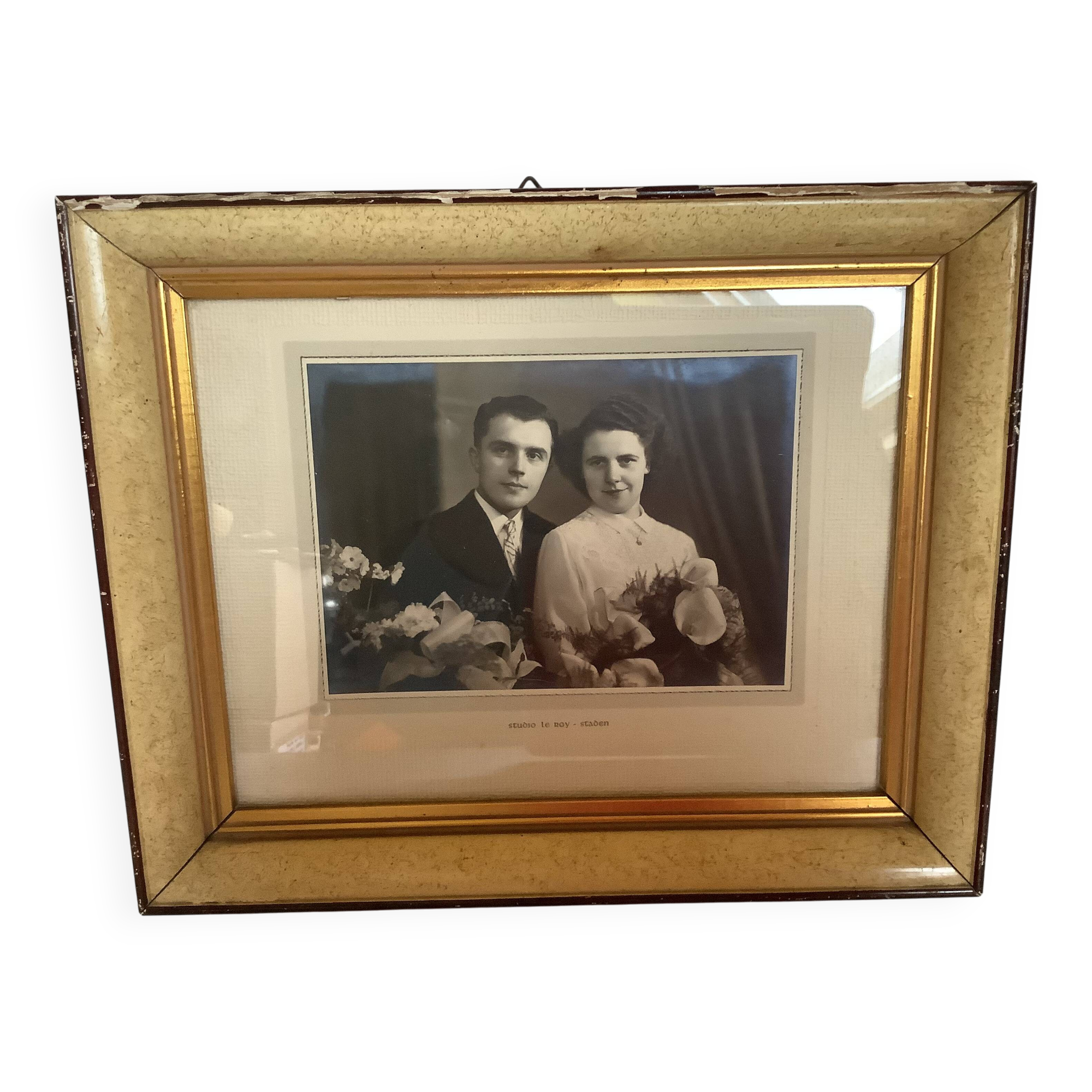 Old wedding photograph