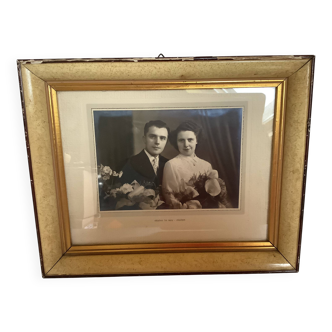 Old wedding photograph