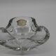 Ashtray or pocket tray in crystal from Val Saint-Lambert