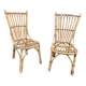 Pair of rattan chairs