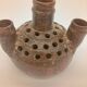Vase Stoneware Multiple Fireplaces Pottery la Hulotte Caylus Ceramic Studio
