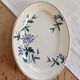Vintage oval serving dish, Longchamp terre de fer, model Edith.