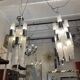 Pair of Italian chandeliers 1970