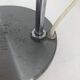 Vintage lamp 1960 table eyeball brushed steel Aluminor - 34 cm