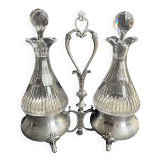 Oil/Vinegar maker – Goldsmith Boulenger and Baccarat-Saint Louis