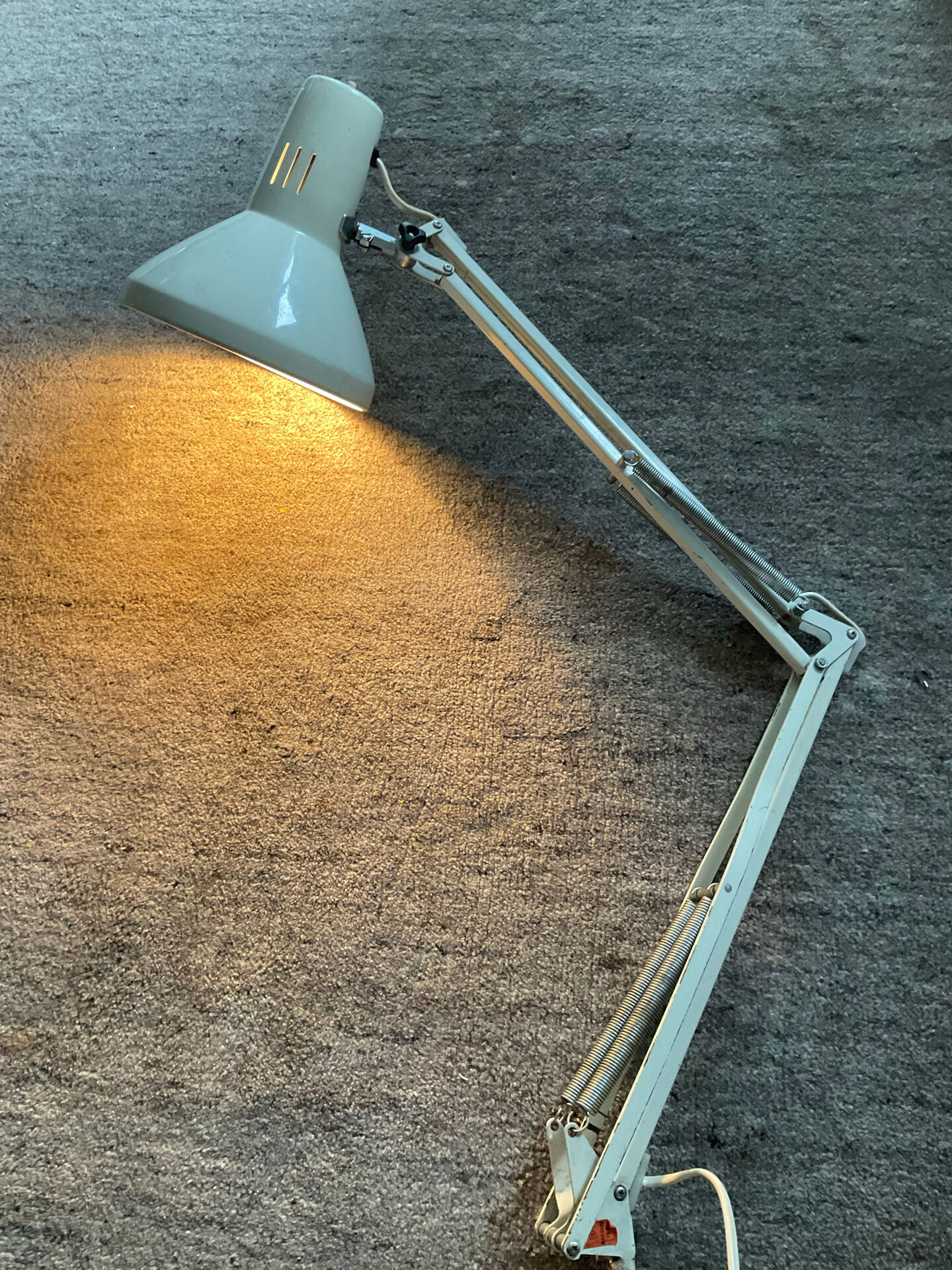 Lampe vintage d’architecte Ledu des années 60-70